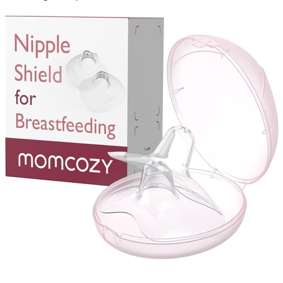 Momcozy Pink Nipple Shield for Breastfeeding - Picture 1 of 13